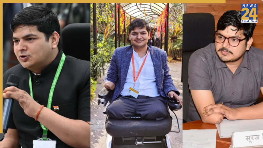 Meet Suraj Tiwari: Lost Both Legs and an Arm, Faced Poverty, Yet Cleared UPSC with AIR…
