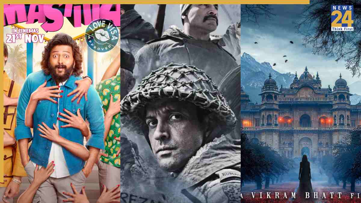 From 'Masti 4' to '120 Bahadur': Films releasing in theatres this week