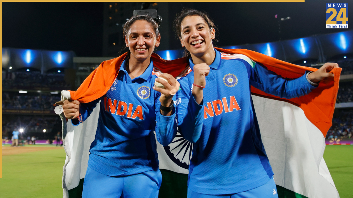 Harmanpreet Kaur and Smriti Mandhana