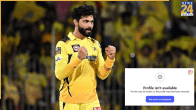 Ravindra Jadeja Instagram account goes missing