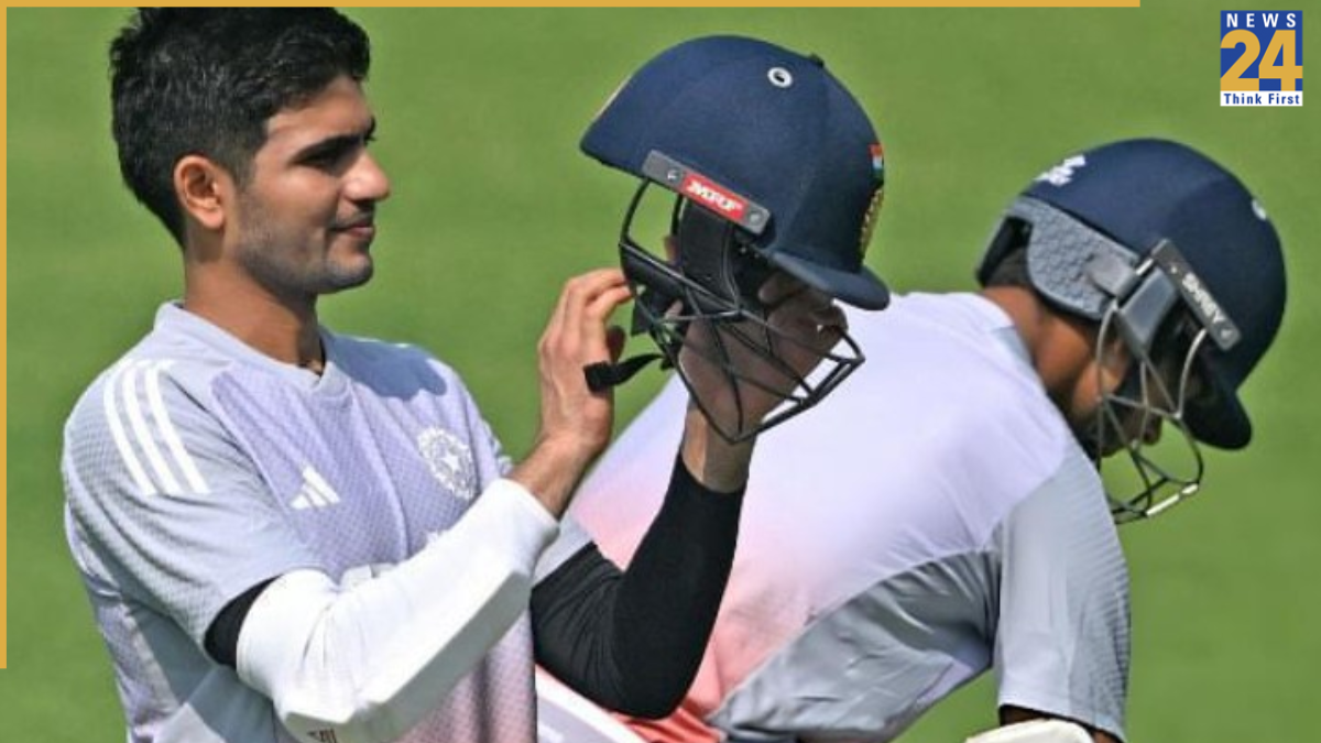 Shubman Gill during optional practice session