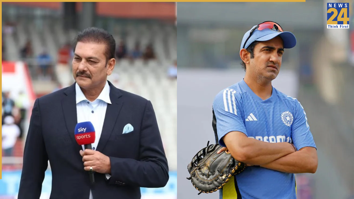 Ravi Shastri and Gautam Gambhir Ravi Shastri and Gautam Gambhir