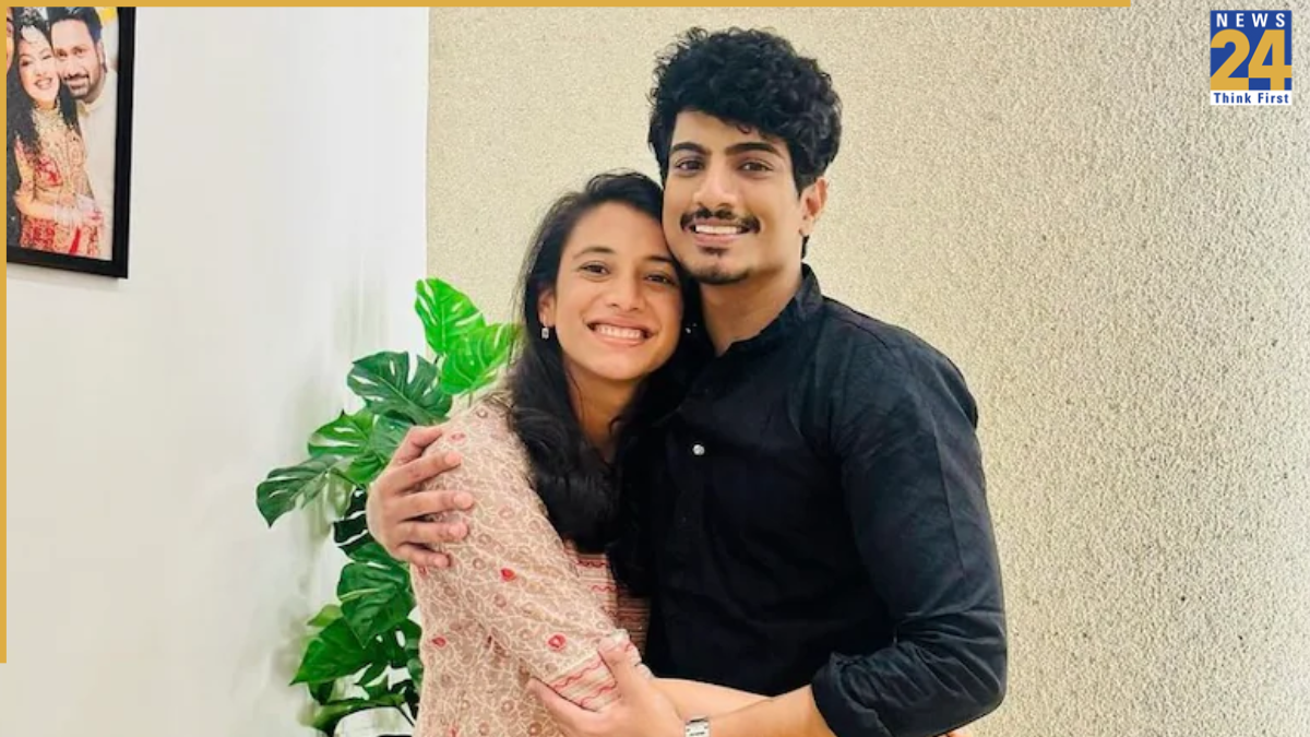 Smriti Mandhana and Palash Muchhal Smriti Mandhana and Palash Muchhal