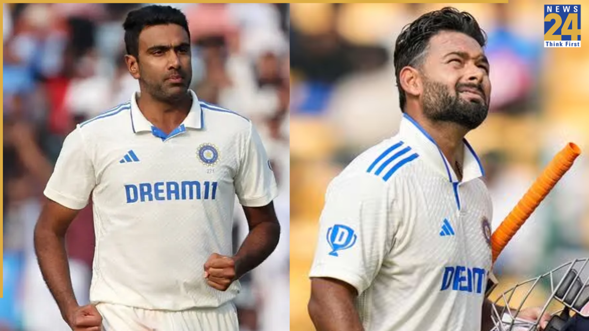 Ravichandran Ashwin and Rishabh Pant