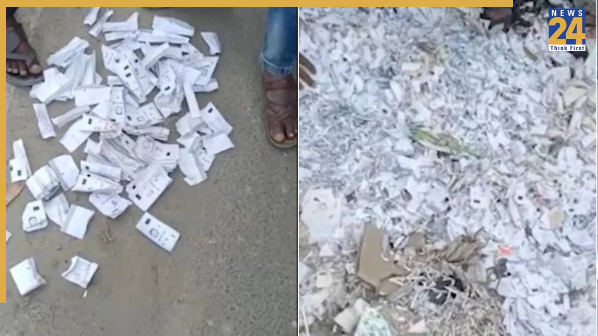 Vyapat slips found dumped in smastipur