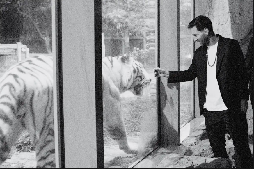 In Pics: Footballer Lionel Messi meets tradition and tigers at Anant Ambani's Vantara-1-2-3-4-5-6-7