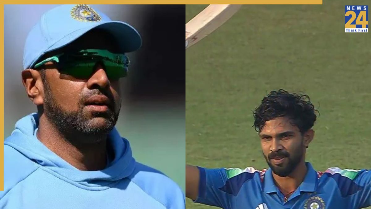 Ashwin and Ruturaj Gaikwad Ashwin and Ruturaj Gaikwad