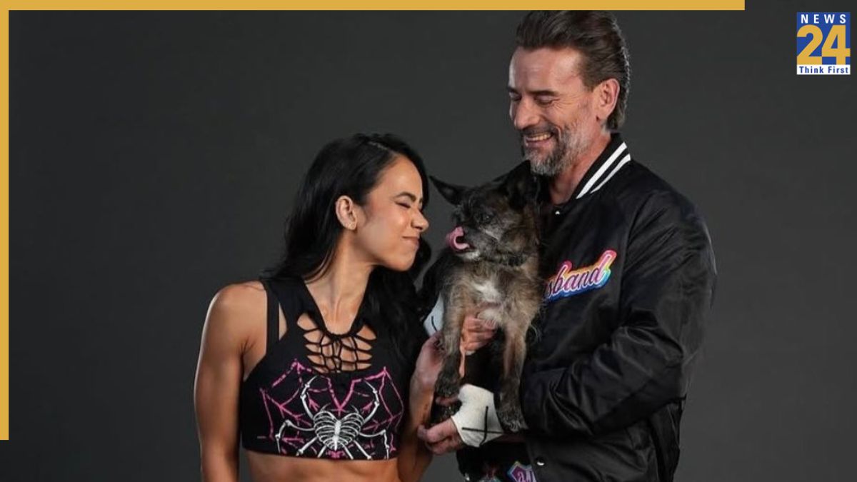 CM Punk and his dog