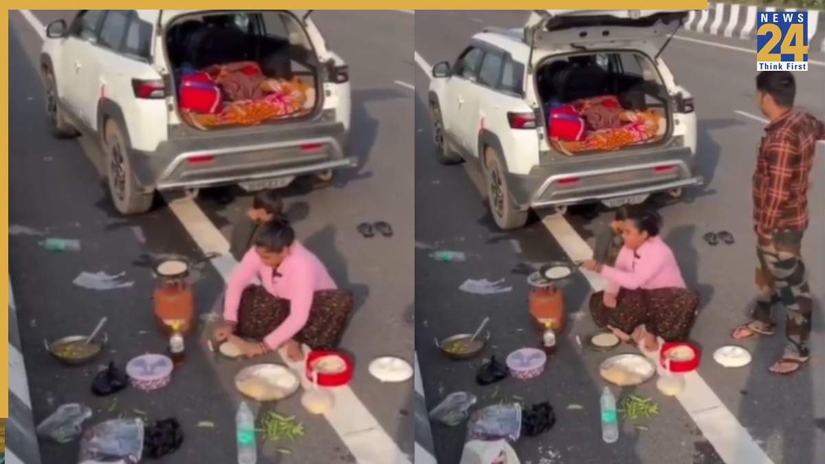 Cooking in the Rest Area Cooking in the Rest Area Viral Video