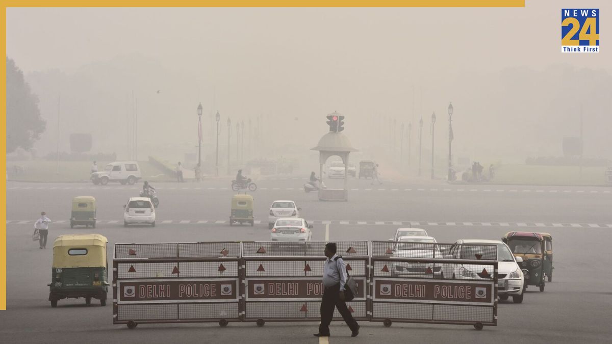 Delhi-NCR AQI AQI in Delhi-NCR: National capital struggles to breathe as air quality worsens; AQI at…, touches 'severe' levels at…