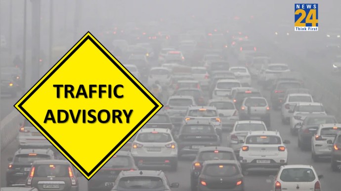 Delhi traffic advisory for Christmas celebration