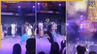 Video reportedly shows moments before fire broke out inside Goa NightClub.