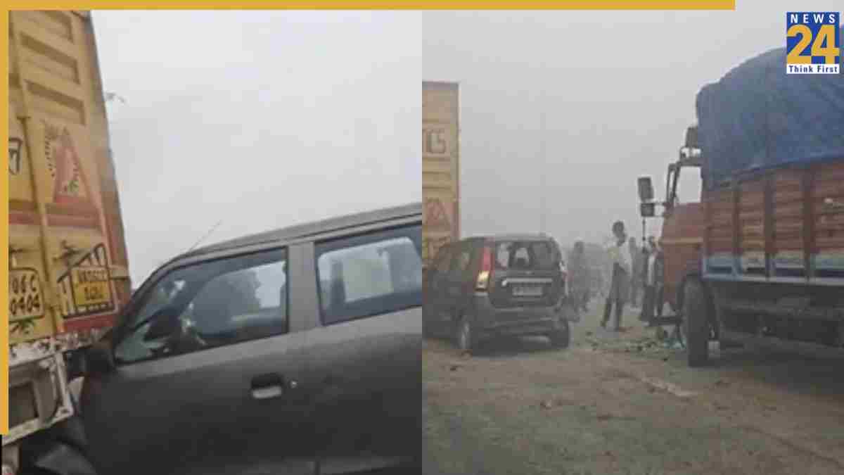 Greater Noida Expressway Accident Greater Noida Expressway Accident