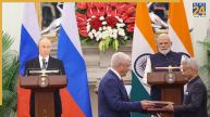 PM Modi, Putin during the 23rd India-Russia Annual Summit