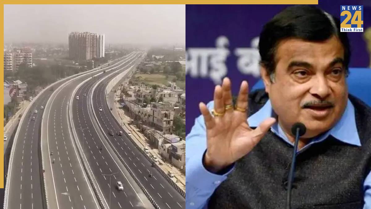 Nitin Gadkari Nitin Gadkari on the national highway