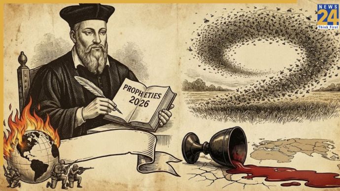 Nostradamus horrific predictions for 2026 go viral: World War 3, great swarm of bees, blood will…
