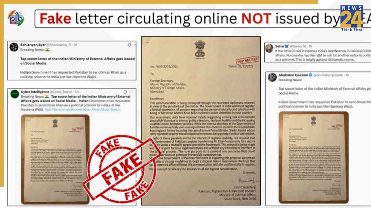 Fact Check: Did India seek Imran Khan’s custody from Pakistan as a prisoner? PIB clarifies