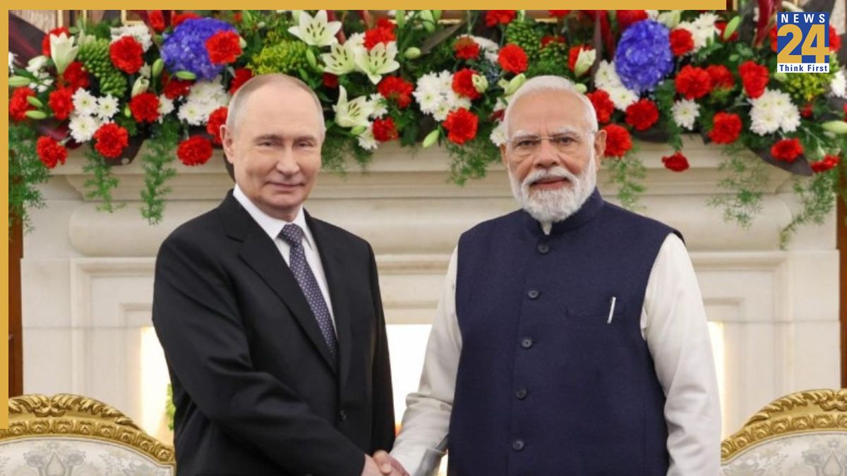 PM Modi and President Vladimir Putin hold extensive talks at Hyderabad House