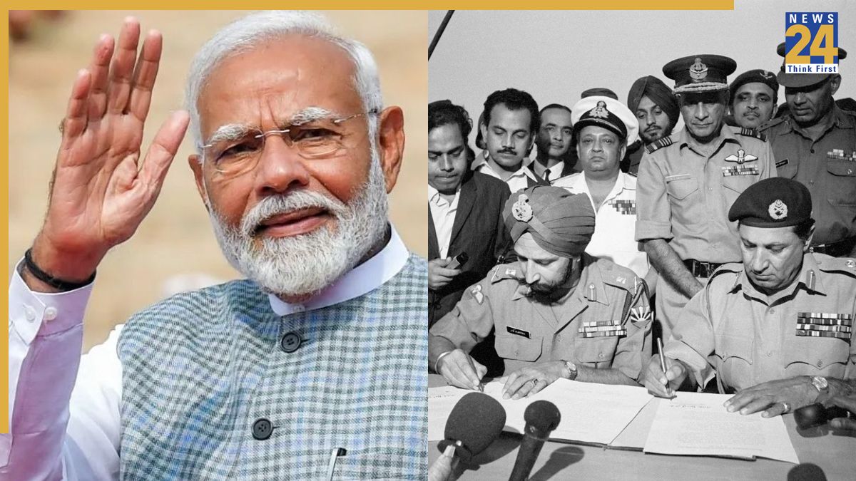 PM Modi tweet on Vijay Diwas Vijay Diwas 2025: PM Modi pays tribute to 1971 war heroes, says, ‘Moment of pride in our history'