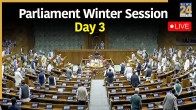 Parliament Winter Session Day 3 LIVE Updates