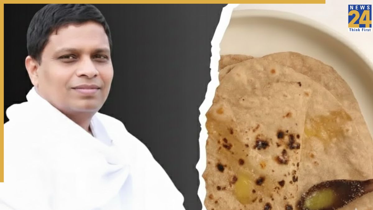 Acharya Balkrishna explains why eating ghee-coated rotis can be harmful, shares the right way to eat them