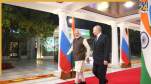 Putin at Modi's residence