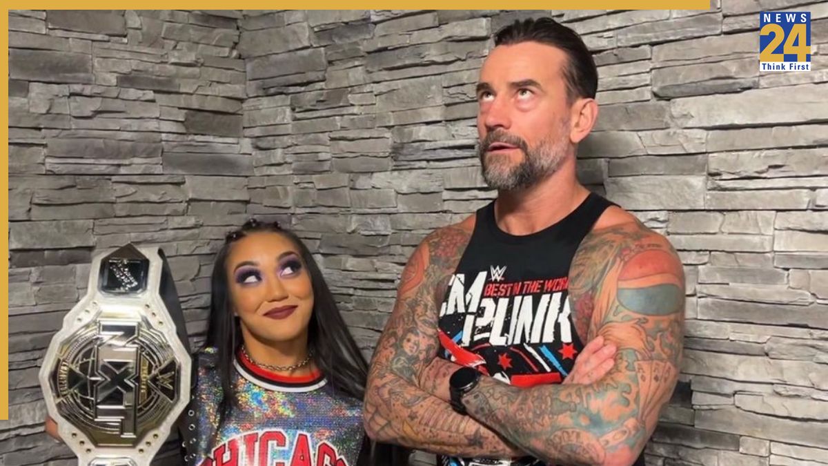Roxanne Perez and CM Punk