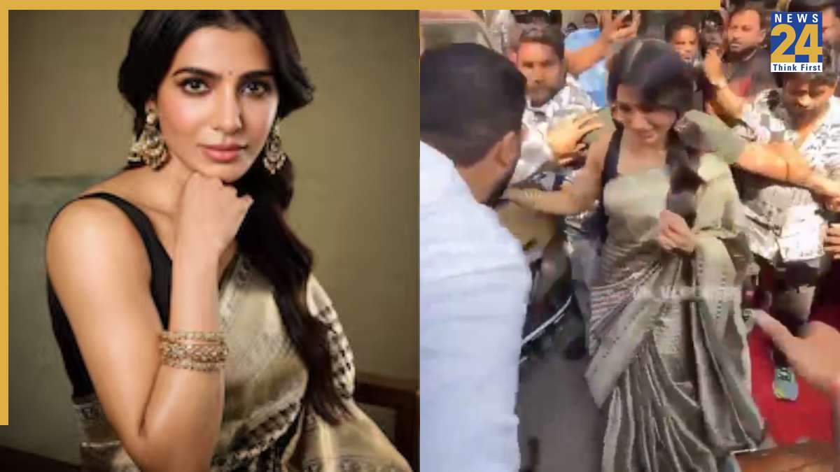After Nidhhi Agerwal, Samantha Ruth Prabhu gets mobbed at event; video goes viral - WATCH