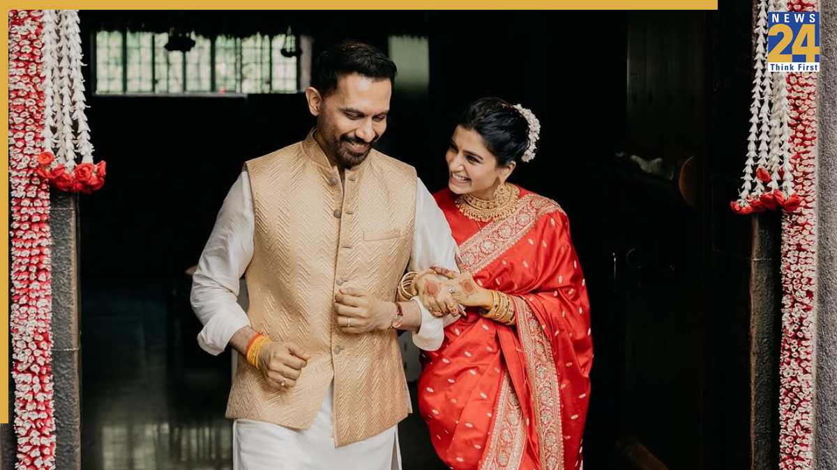 Samantha Ruth Prabhu Samantha Ruth Prabhu marries filmmaker Raj Nidimoru, posts dreamy wedding photos - SEE pics inside