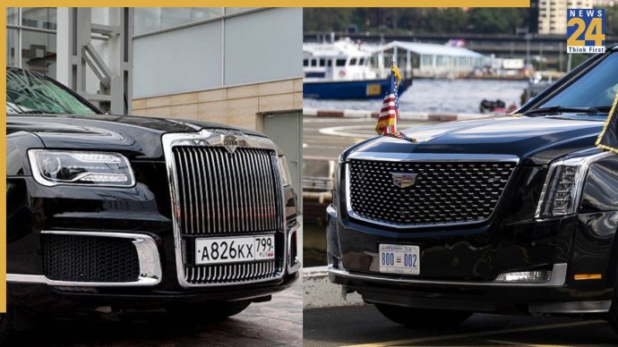 Donald Trump's beast Vs Vladimir Putin's limousine