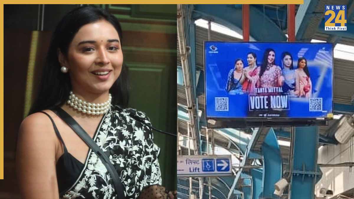 bigg boss 19 tanya mittal Bigg Boss 19: Ahead of the finale, Tanya Mittal takes over 75 Delhi Metro stations with a massive vote drive