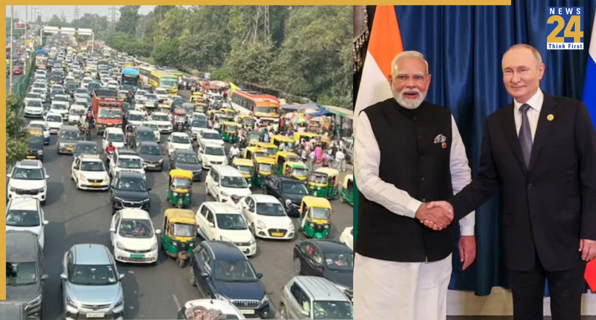 Delhi Traffic Advisory: Major diversions announced for Friday, Dec 5, during Putin’s visit – Check restricted roads, alternate routes, timings