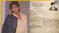 Shah Rukh Khan’s Hansraj college marksheet goes viral; Fans shocked to see his marks in Maths and Physics