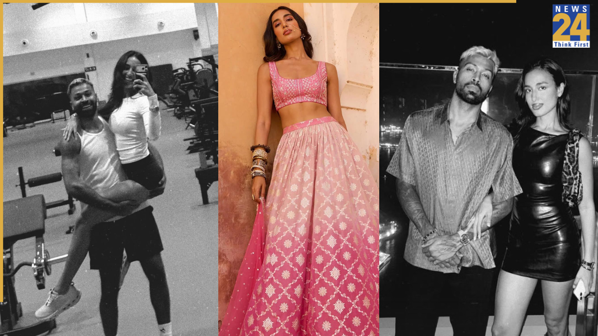 Hardik Pandya and Mahieka Sharma Hardik Pandya and Mahieka Sharma