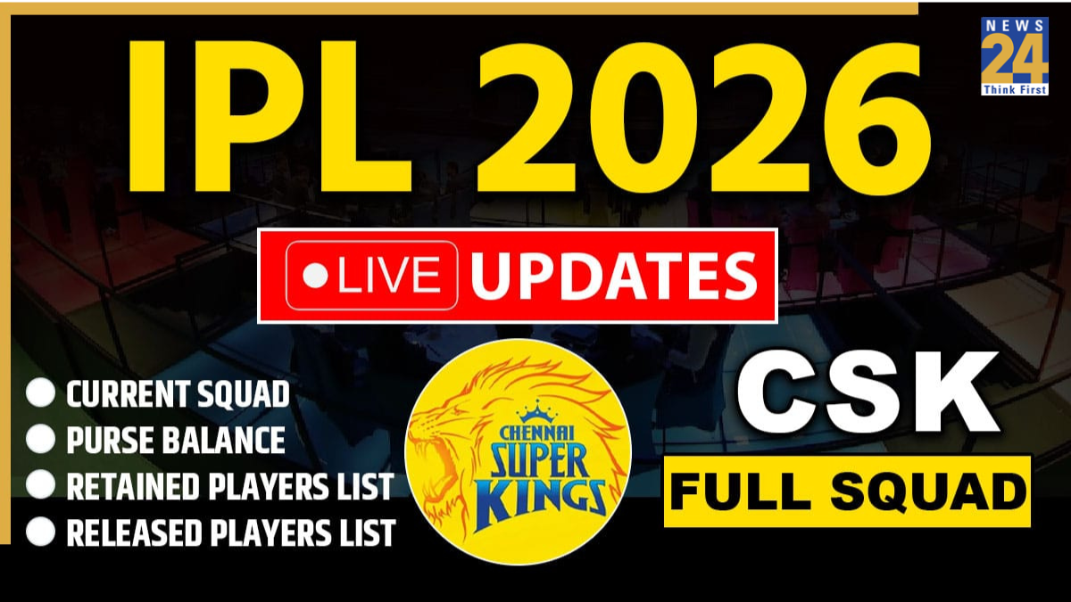 IPL 2026 Auction: CSK IPL 2026 Auction: CSK