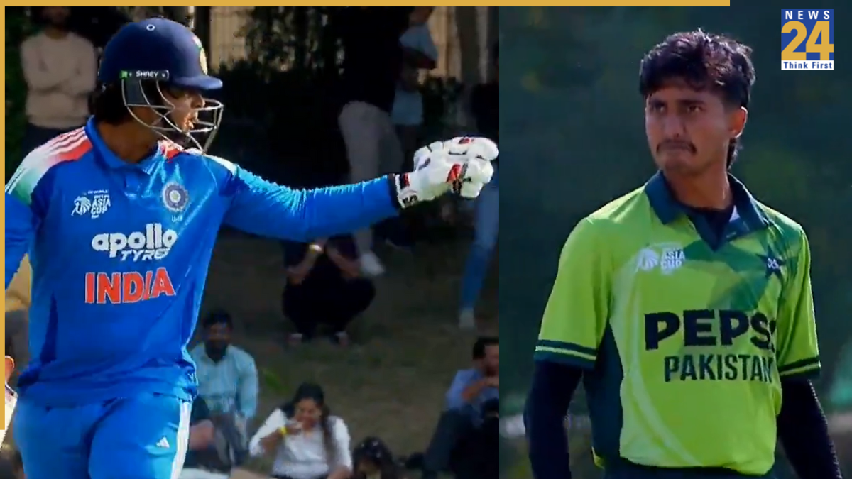 IND U-19 vs PAK U-19: Vaibhav Suryavanshi reacts furiously after Pakistani bowler gives provocative send-off in Asia Cup Final