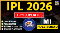 IPL 2026 Auction: Mumbai Indians