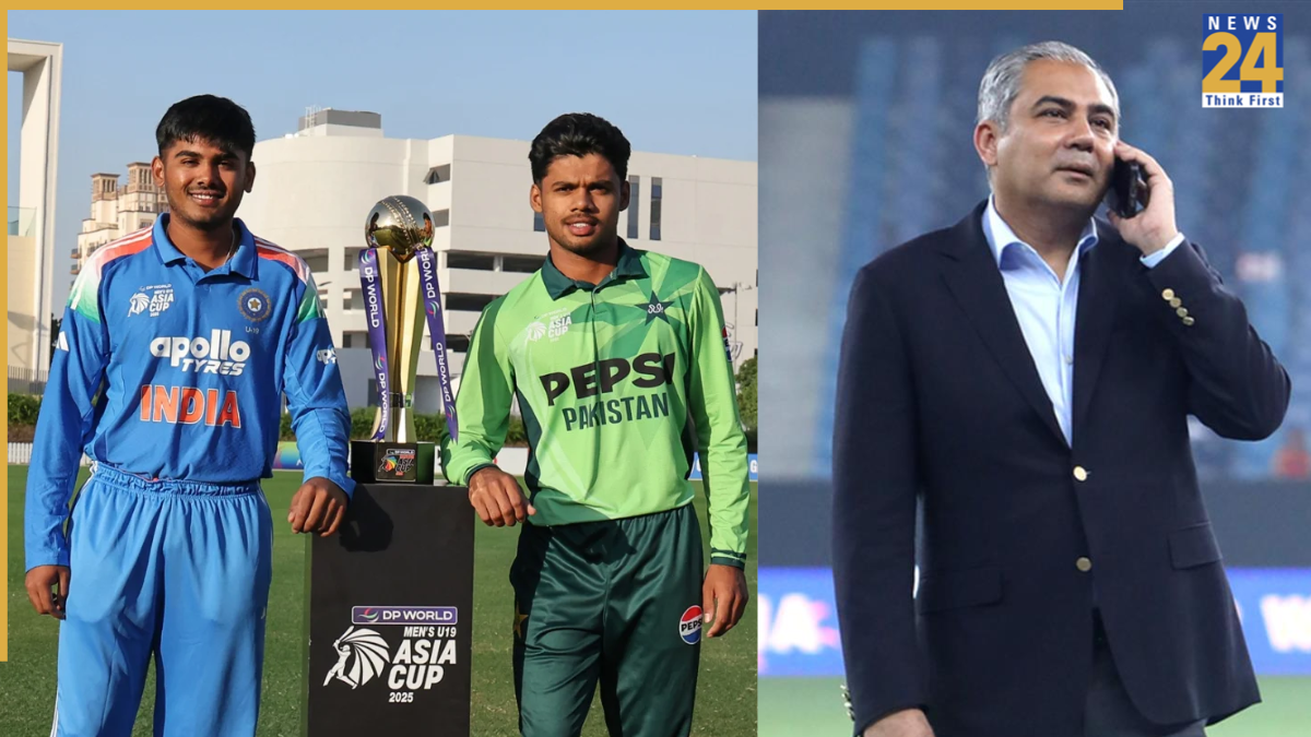 Mohsin Naqvi hands U-19 Asia Cup Final Trophy to Pakistan – Who gave India runners up medal?
