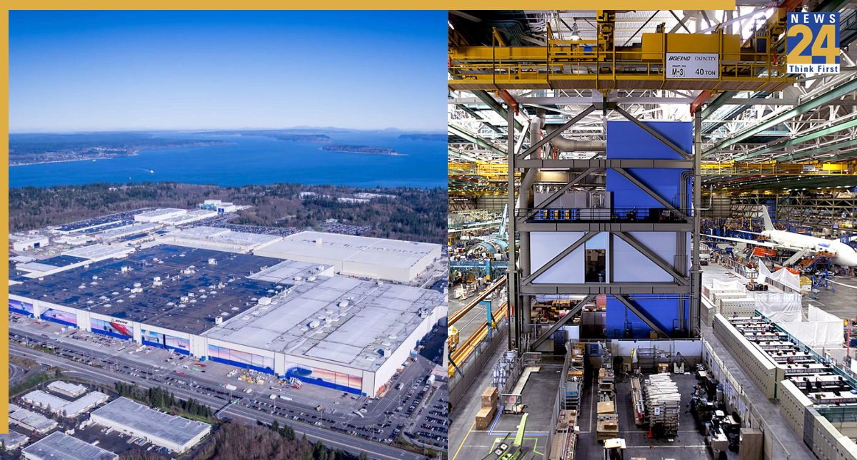 World’s biggest factory, 8 planes are built daily, 30000 employees work here, located in…, name is…